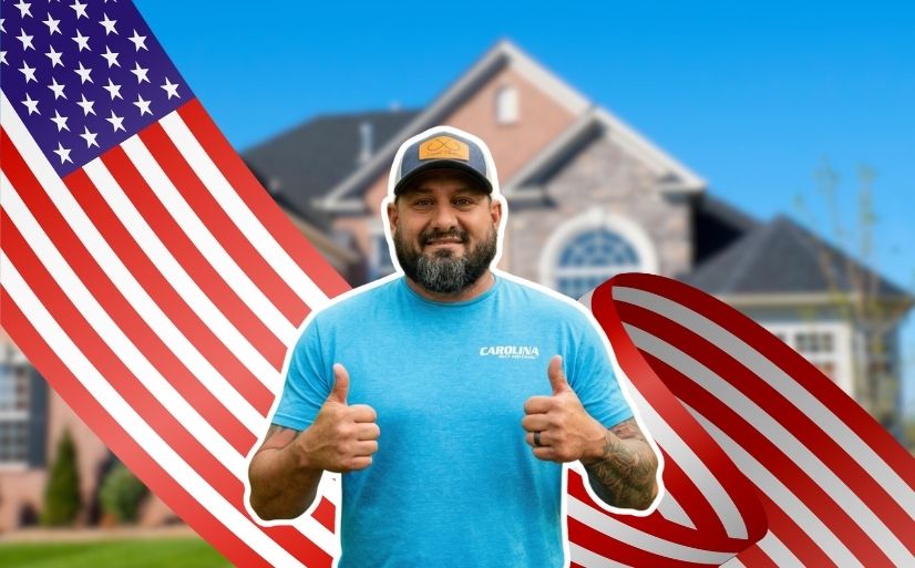 Carolina Duct & Crawl technician preparing for air duct cleaning